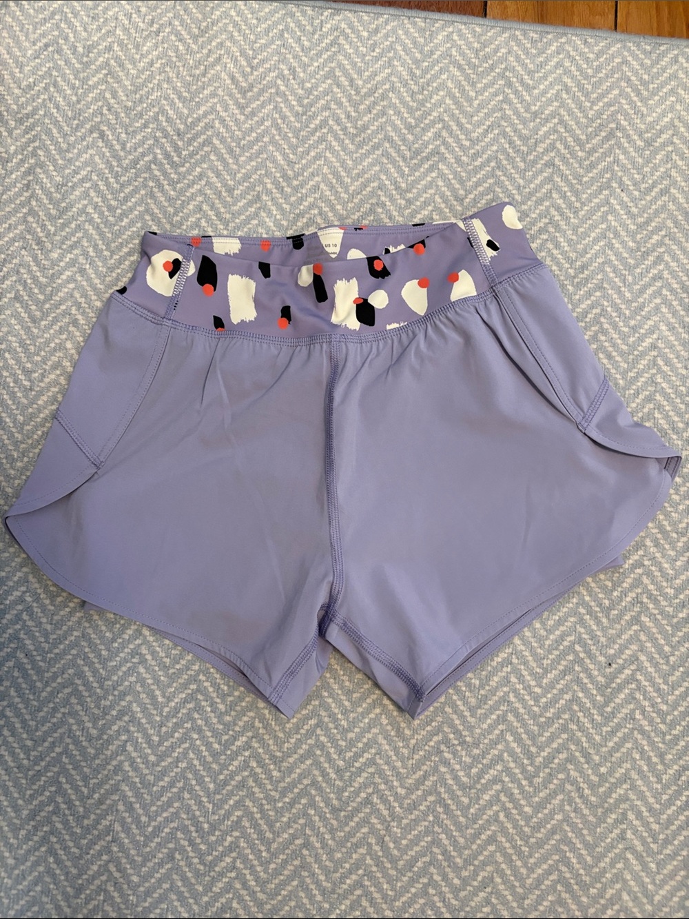 Hanna Andersson Athletic Shorts with Patterned Waistband